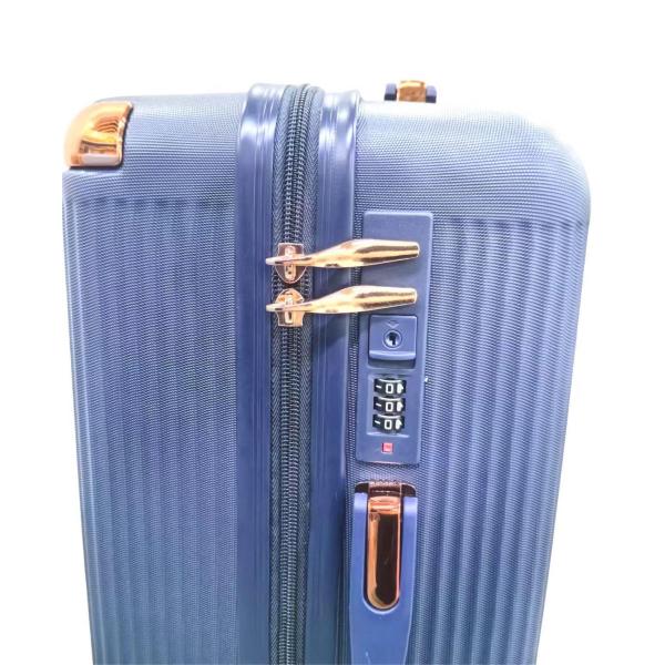 Sturdy Hard Travel Luggage Sets 3 Pieces With Two Top Protection Corners