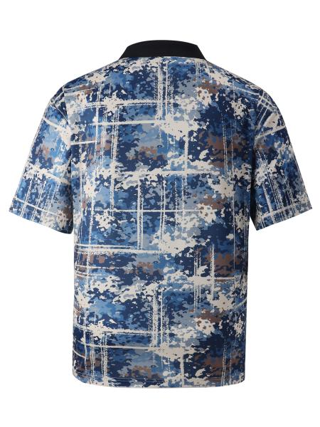 Summer Youth Polo Shirts In Regular Fit Camouflage Color 1364720504