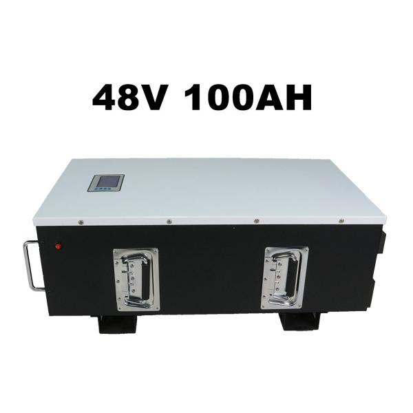 Silk 48V 200Ah LiFePO4 Battery Pack 5.12KWh Rack Mounted Deep Cycle Lithium Battery for RV Solar Energy Storage System