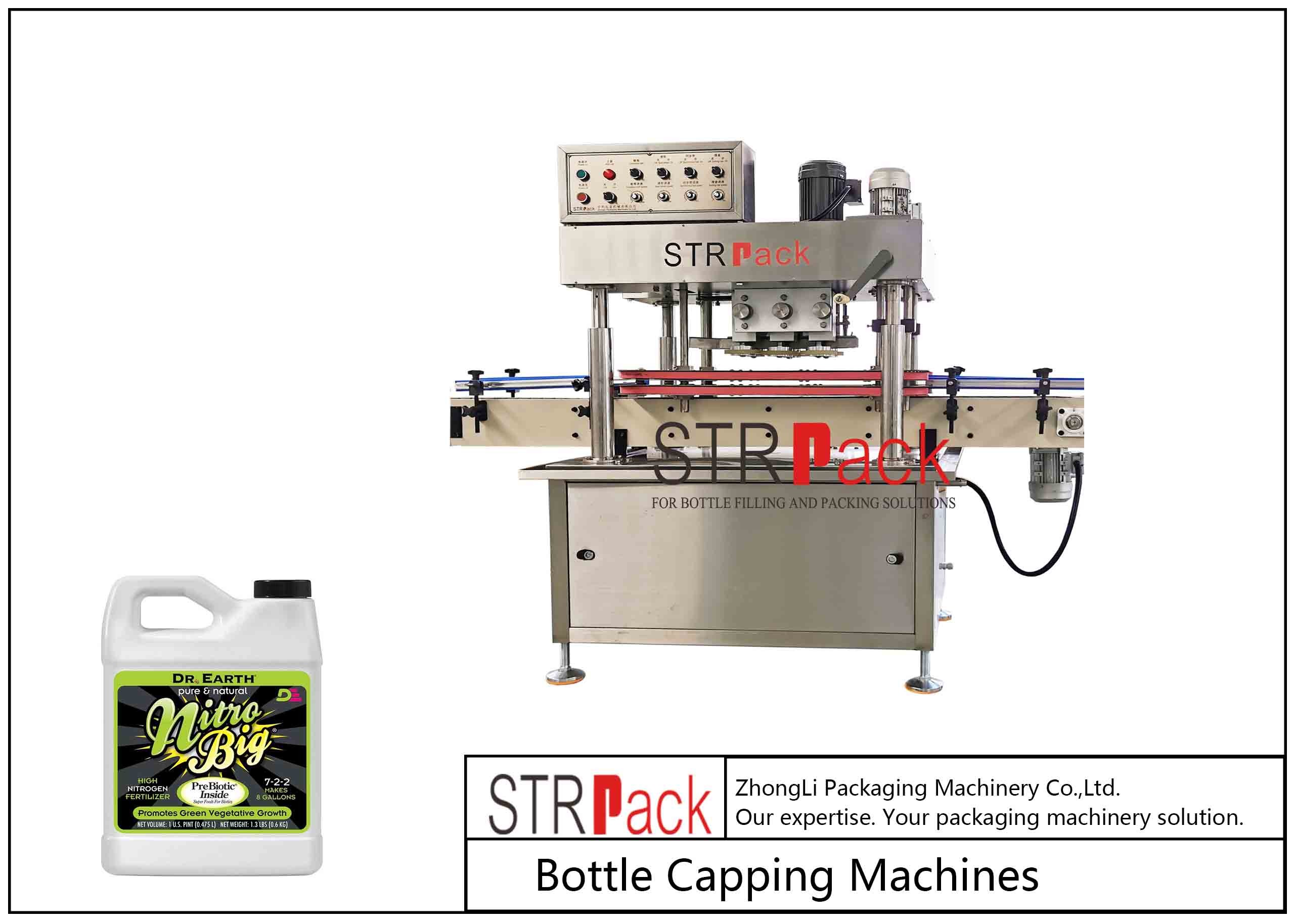 Capper 200CPM шпинделя машины бутылки 150pcs/Min покрывая Semi автоматический