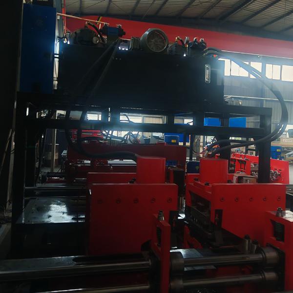 Custom Cable Tray Roll Forming Machine With Profiles And Hydraulic Cylinder Cutting Type