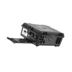 Bateria de lítio portátil de 48 V com saídas AC/DC e opções de carregamento