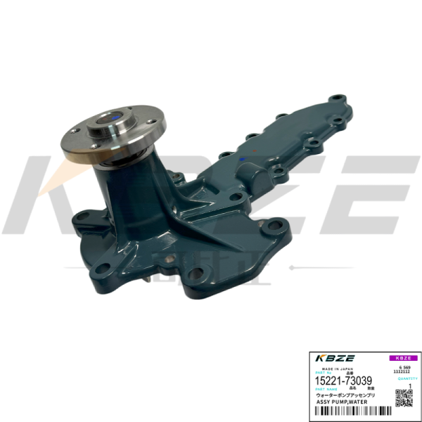 KBZE 15221-73039 KUBOTA D1703 V2203 V2403 ENGINE WATER PUMP FOR U40 U50 KX151 KX161