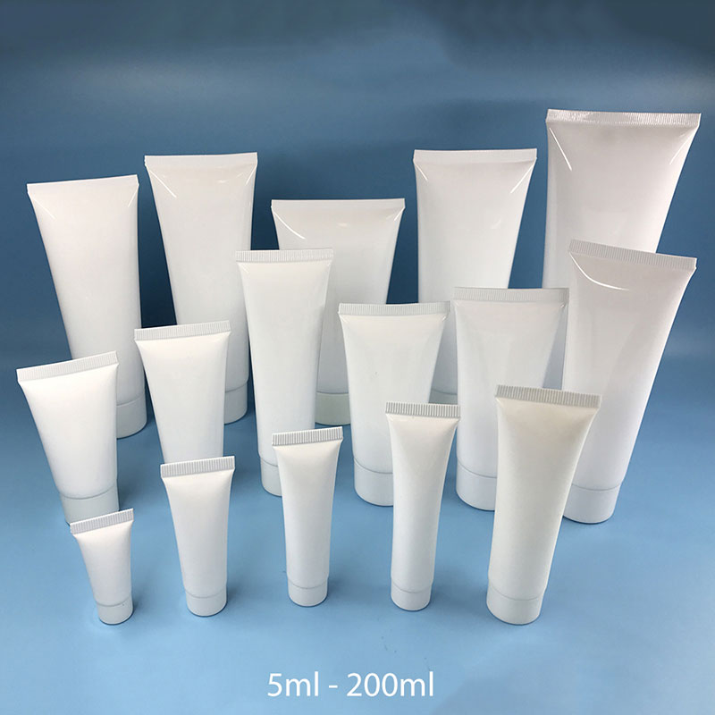 Трубки супер овальной сливк руки пустые косметические упаковывая 5ml к 150ml