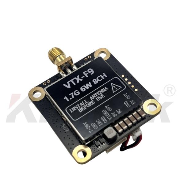 1.7G 6W High Power Drone Video Transmitter para una experiencia de FPV de baja latencia estable