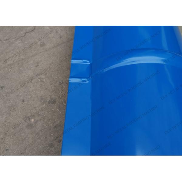 10KW Metal Roof Ridge Cap Roll Forming Machine 1.25m Ridge Roof Tile Roll Former