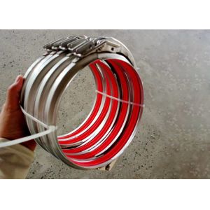 4-дюймовые фланцевые трубные хомуты для тяжелых условий эксплуатации