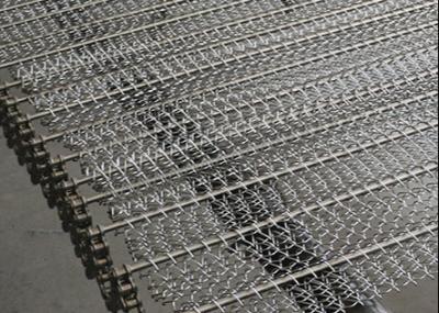 Tea Drying 310s Chain Driven Conveyor Belt 0.8mm Dia