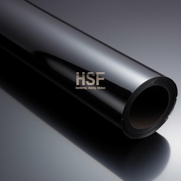 50um PET noir film de libération non silicone opaque pour l'étiquetage