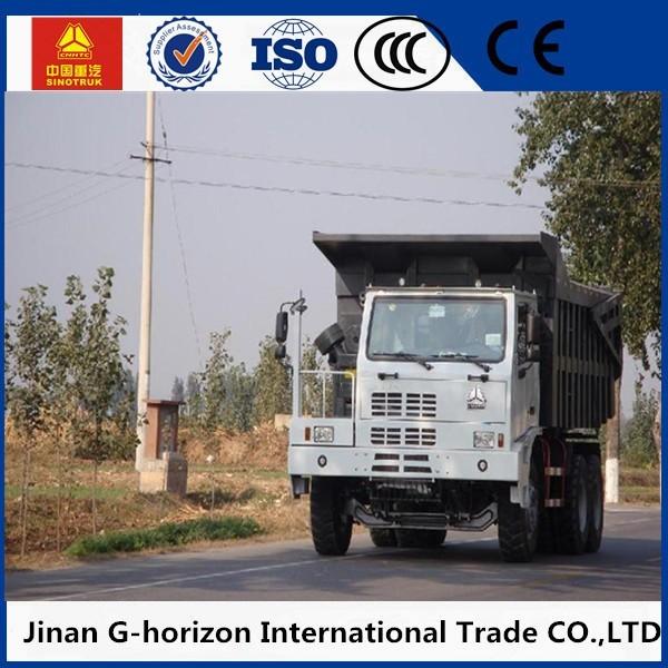 6×4 LHD RHD 371HP 70 Ton Heavy Duty Dump Truck SINOTRUK HOWO For Mining Area