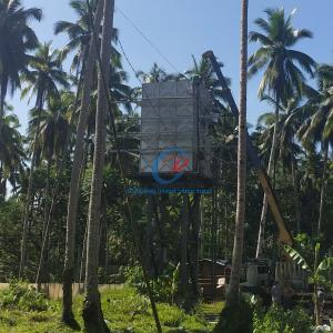 Prefab Steel Water Tank Tower Durable Steel Elevated Water Tower