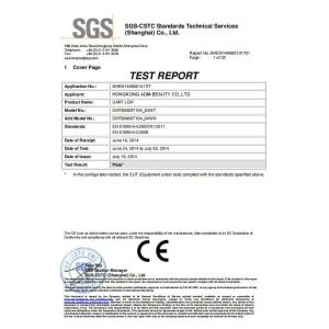 Beijing ADM Beauty Laser CO.,LTD. Certifications