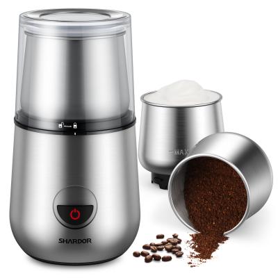 2 em 1 moedor de café feito sob encomenda And Milk Frother 2 em 1 leite frio semi automático
