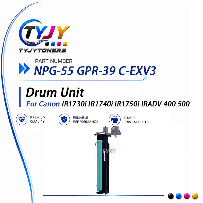 NPG-55 Drum Unit GPR-39 C-EXV37 For Canon IR1730i IR1740i IR1750i iR-ADV 400 500
