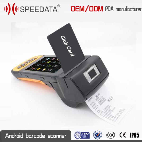 Mobile Windows OS Portable Data Collector Terminal for Smart Chip Card