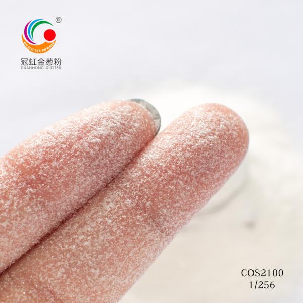 ODM Loose Cosmetic Glitter For Eyes PET Polyester Silver White Hexagon Sequin