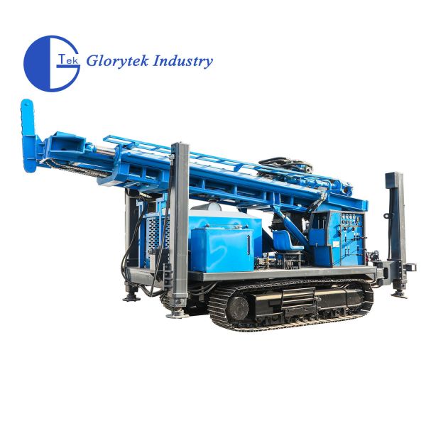GL600S Top Hammer Hydraulic Rotary Drilling Rig for Water and Geothermal Wells