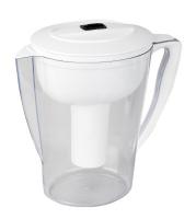 Jarro de água do agregado familiar com filtro 2.5L/1.3L com o filtro branco do plástico do produto comestível