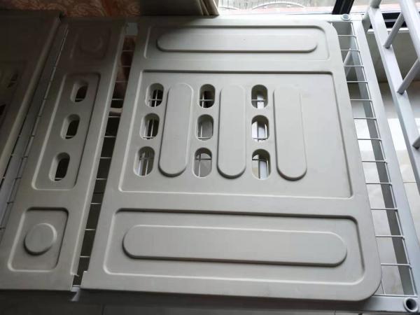 Quatro porções da placa médica da cama dos acessórios da cama de hospital com espessura 30mm