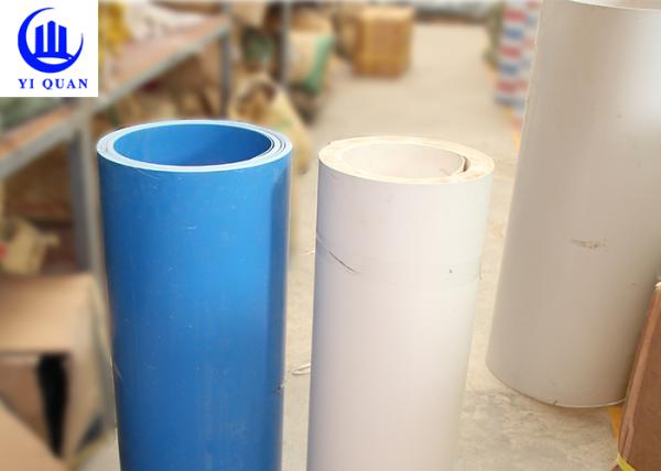 Teja plana impermeable de PVC de 2 mm para edificios industriales