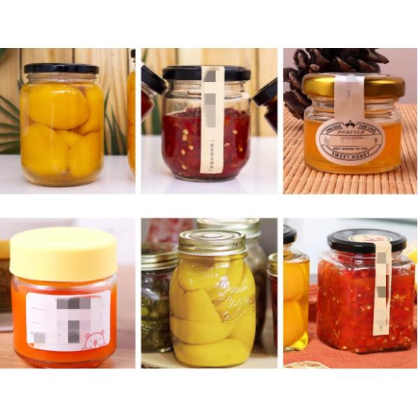 Restaurant Honey Jam Vacuum Automatic Glass Jar Metal Bottle Sealing Capping Machine