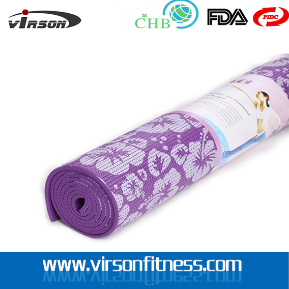 plum blossom print yoga mat sale