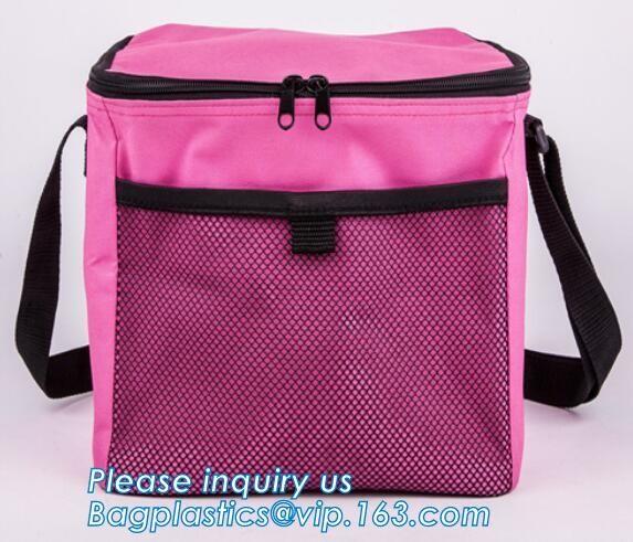 waterproof oxford insulated cooling Lunch Bags Thermal Bags Insulation Cooler bag Box,custom cartoon tote canvas lunch b