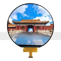3.6 Inch Round TFT Display 544x506 30PINS LVDS Interface Driving IC ST72566 200cd/M2