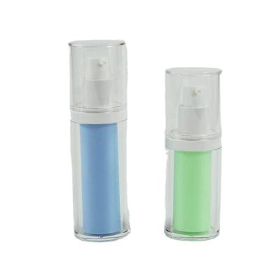 Silk-screen Printing 15ml 30ml Round Acrylic Airless Bottle Perfect for Skin Care Cream
