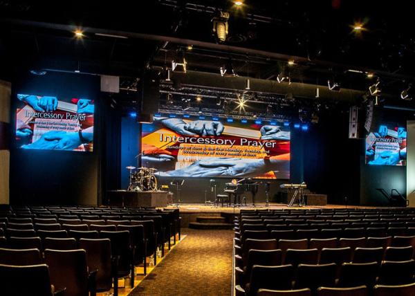 Thin High Brightness Led Display Indoor Led Video Wall For Audio Visual Events