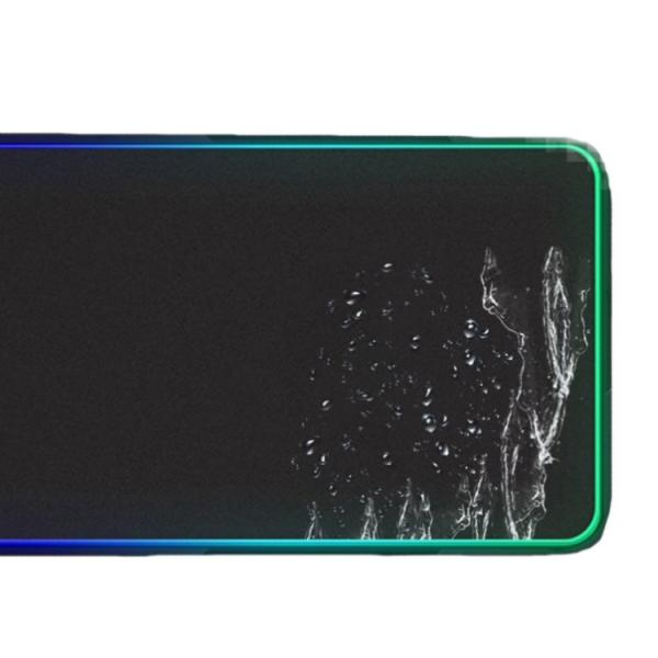 Высококачественная мода многофункциональный красочный Rgb привела коврик для мыши Ing игры светлого радиотелеграфа циновки клавиатуры поручая