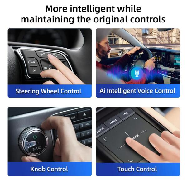 Original Wired To Wireless Android Auto Adapter A2A Bluetooth WiFi Auto Connect For Vw Benz Audi