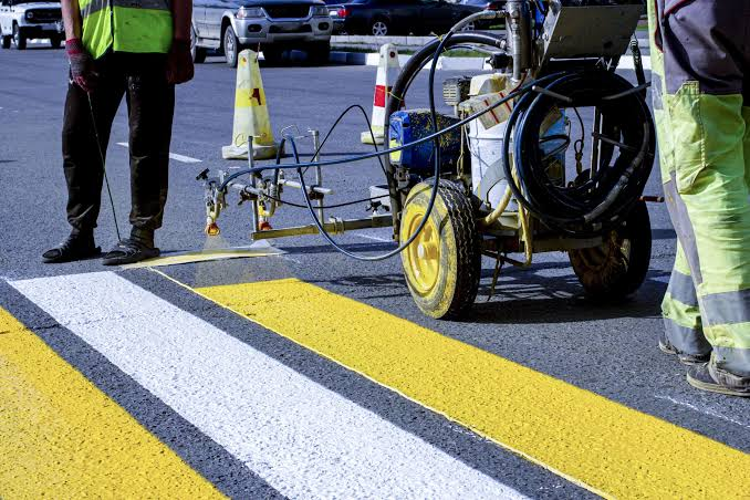 Fast Drying Cold Road Marking Paint for Maintenance Work