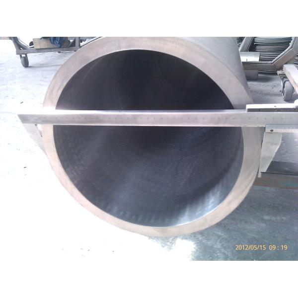 polished seamless titanium pipe with OD279,355mm