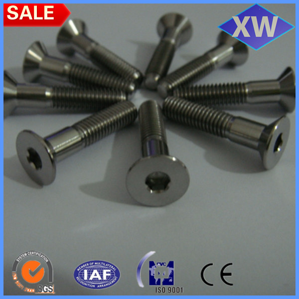 Titanium gr1 bolt for sale of high pressure and good quality