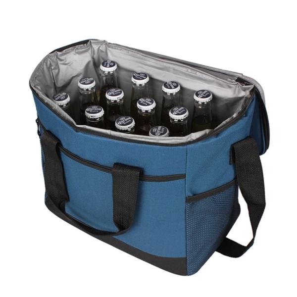 Aluminum Foil Insulated Cooler Lunch Bag 600D Plain
