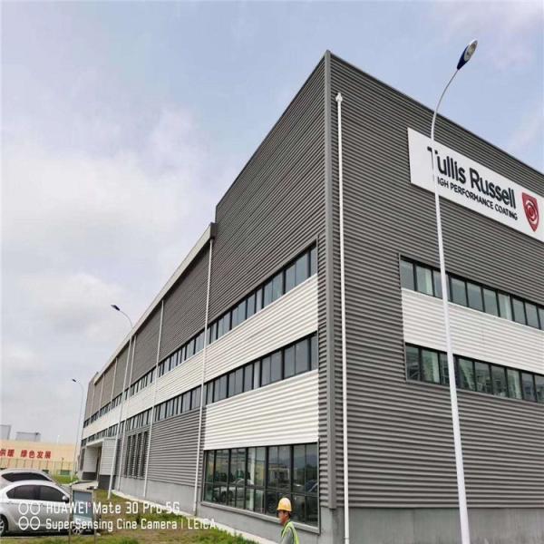 Prefab Steel Warehouse with Q235/Q355 Steel Frame