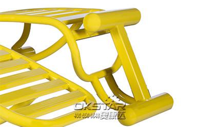 high quality galvanized outdoor fitness trainer with TUV certificate EN 16630 sit up exercise equipment