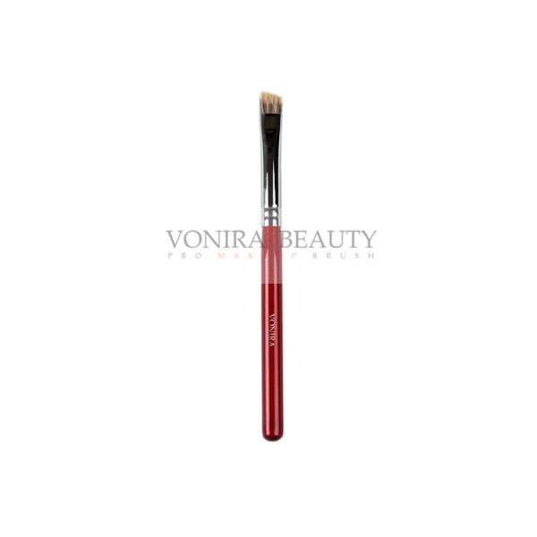 Щетки макияжа волос Пахми естественные/Дефинер брови двинули под углом щетка чела