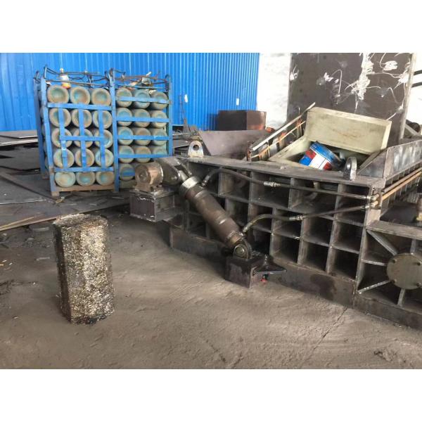 1600KN Pressure Bale Size 300*300mm Scrap Metal Baler