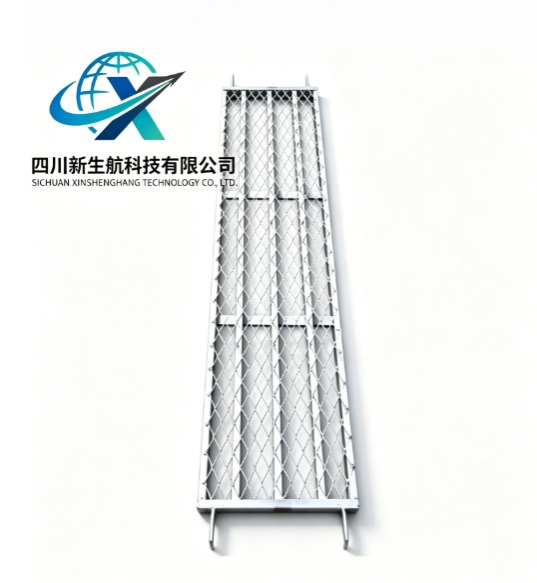 Q235 Steel Anti Skid Scaffolding Walkboard Customized With Expanded Metal Deck Design