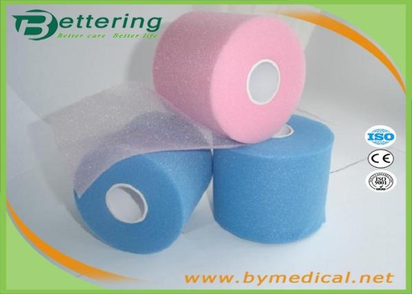 7cmX27m Sports Underwrap Foam Tape Polyester Fiber Elastic Adhesive Muscle Strain Injury Roll Bandage