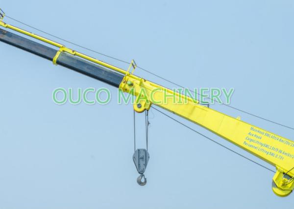 Explosion Proof Offshore Pedestal Telescopic Boom Crane