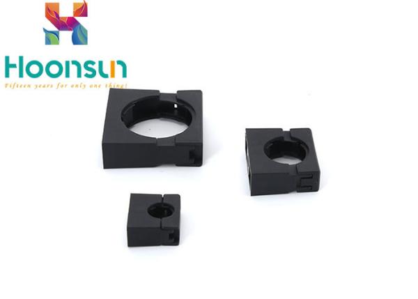 Flexible Corrugated Plastic Conduit Clamps , Durable Plastic Pipe Brackets