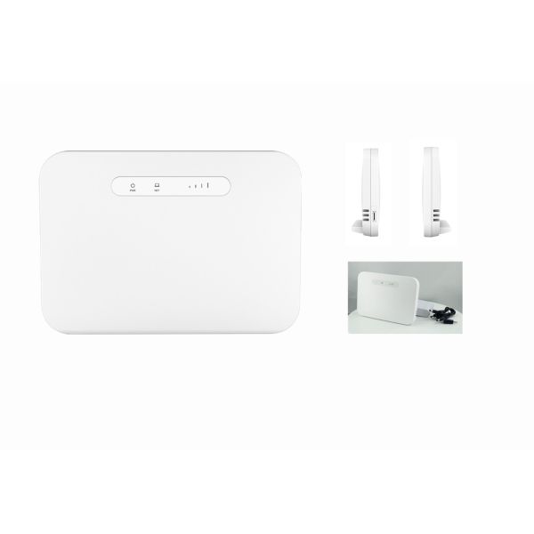 CAT6 4G Router with Battery, VPN LTE Router with External Antenna