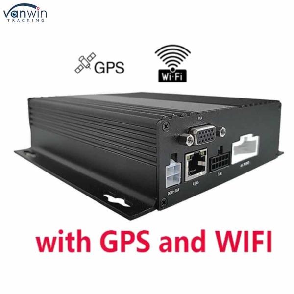 4CH MDVR デジタルモニターシステム 4G SD 1080P 車両GPSWIFI タクシー トラック バスのカメラDVR機能