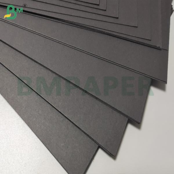 Black Cardstock Cover Weight Paper 350gsm Smooth Premium Paper
