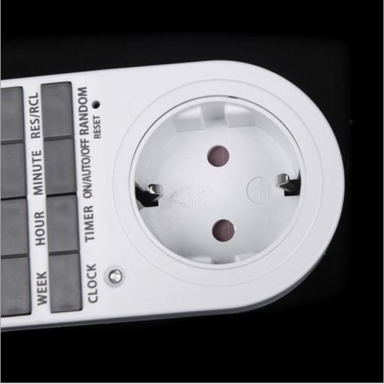 EU AU UK US Plug LCD Display Electronic Devices Plug-in Digital Timer Switch Socket