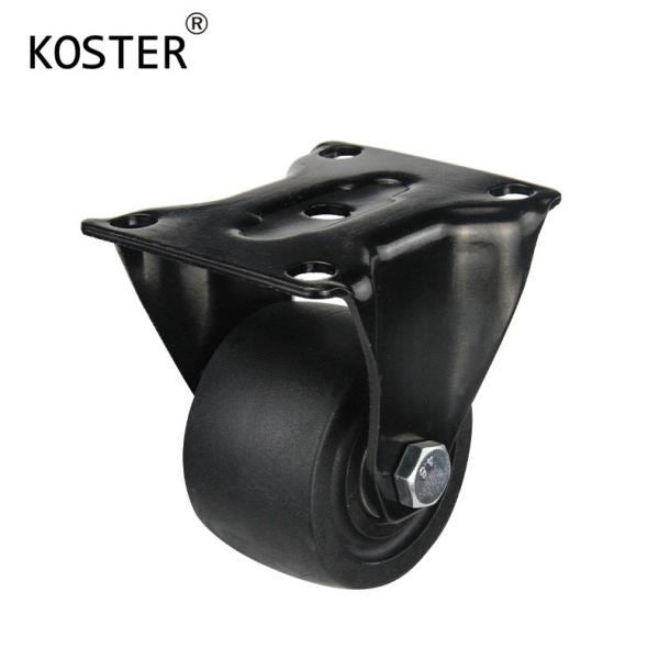 Low Gravity 3inch 4inch 500kg Rubber and Nylon Caster Wheel for Heavy Duty Industrial