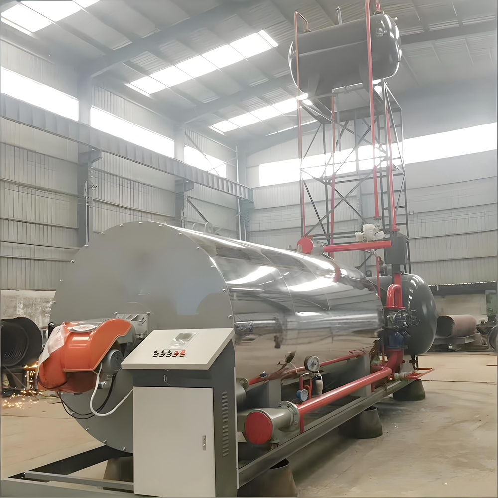 2100 Kw Horizontal Oil Gas Fired Thermic Fluid Heating Boiler